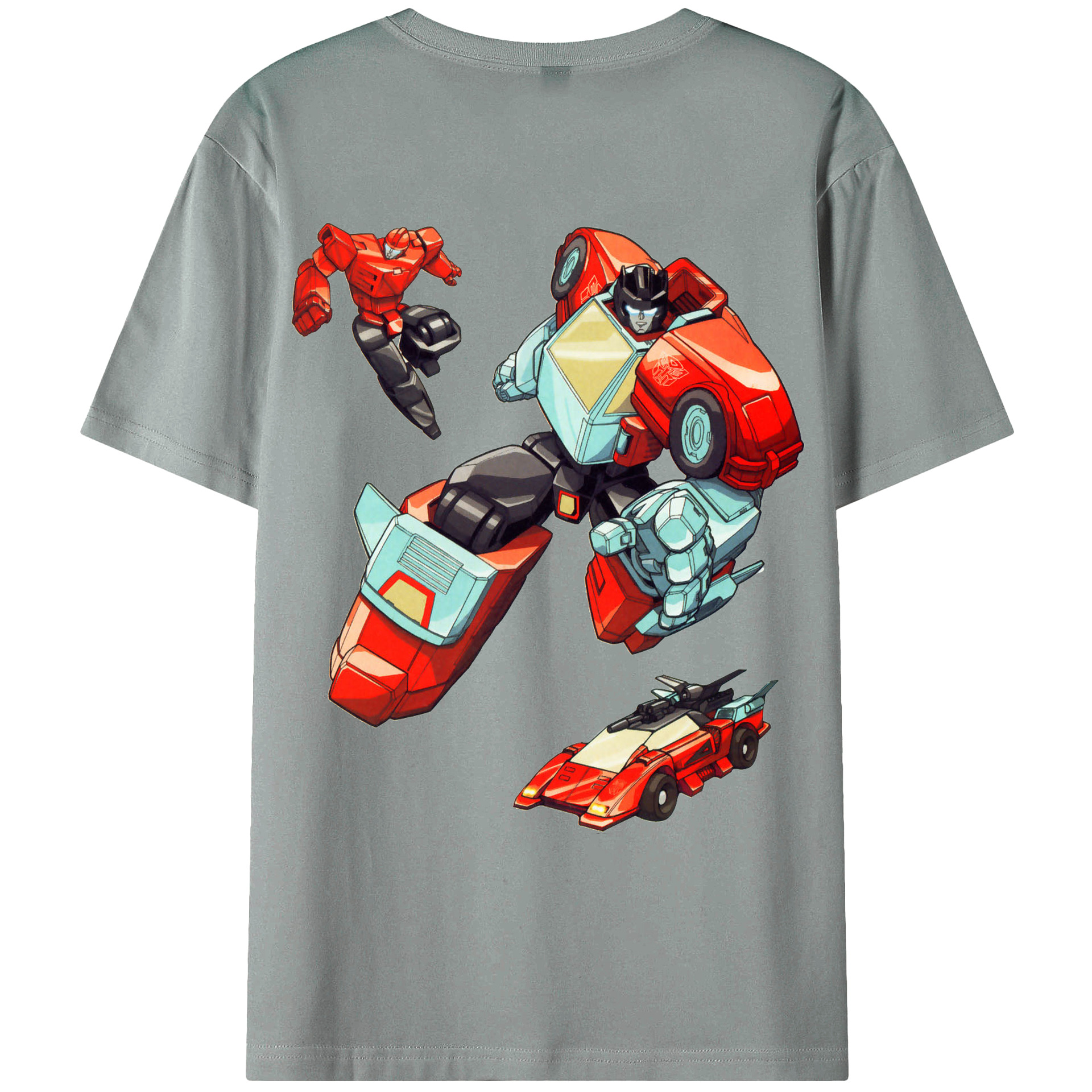 （画像用）  綿100％ メンズ半袖Tシャツ（バックプリント） 通気性